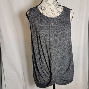 Apt 9 Twist front sleeveless top. Size large. Previously owned